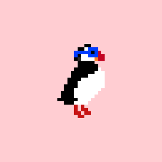 Pixel Puffin #305