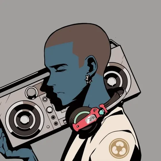 AZUKI #5398 - animated by samuelgildas
