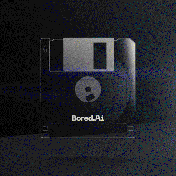 Bored.Ai Text2Art Floppy Disk