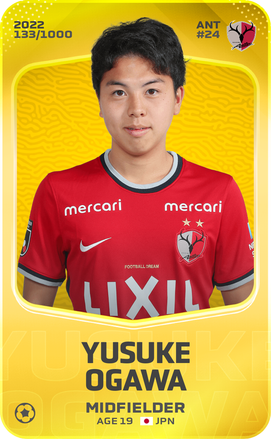 Yusuke Ogawa 2022-23 • Limited 133/1000