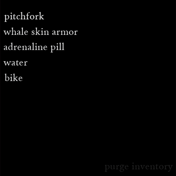 Purge Inventory #301