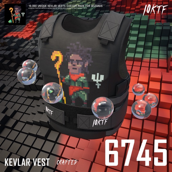 Wizard Kevlar Vest #6745