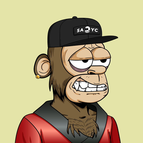 Simp Ape Yacht Club #473
