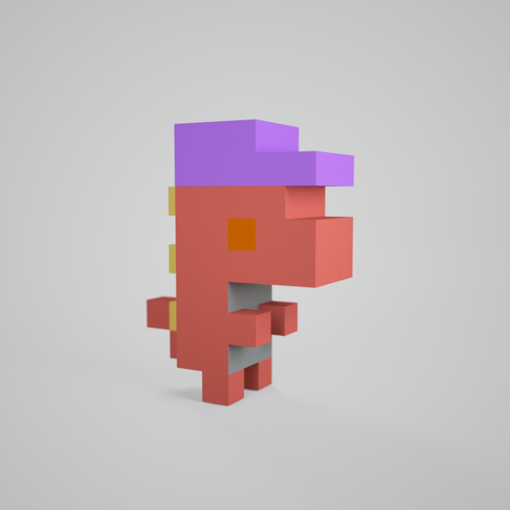 3D tiny dino #1190