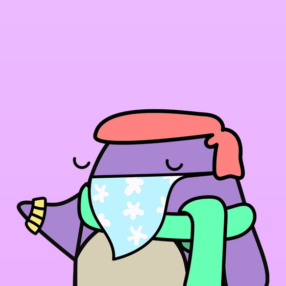 PASTEL PENGUIN #1413