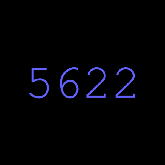 5622