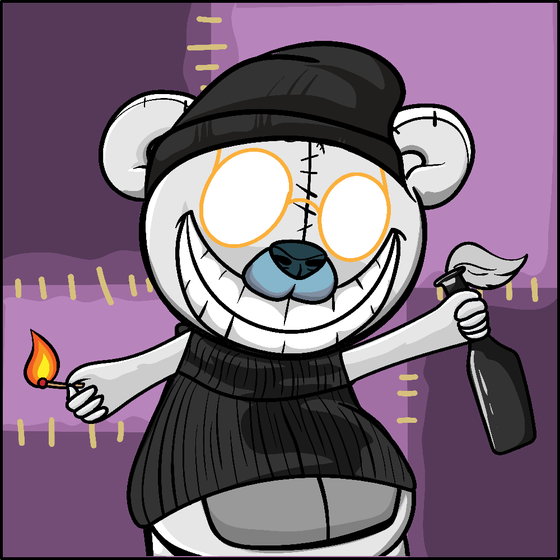 Psycho Teddy #00718