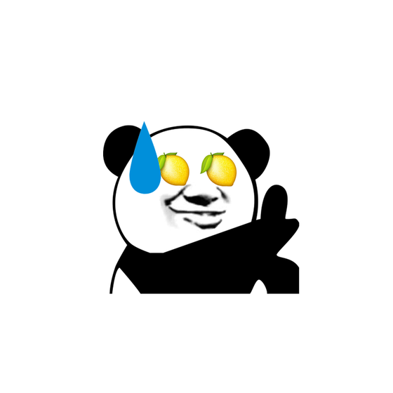 Pandamansticker #814