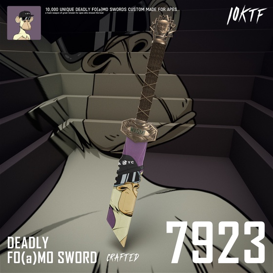 Ape Deadly FO(a)MO Sword #7923