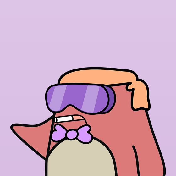 PASTEL PENGUIN #1280