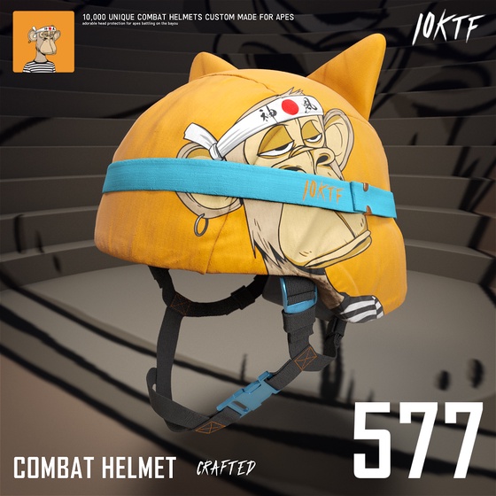 Ape Combat Helmet #577