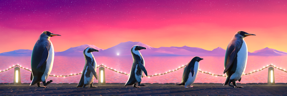 Five Penguins #537