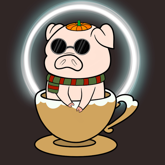 Lucky Teacup Piggy Club #247