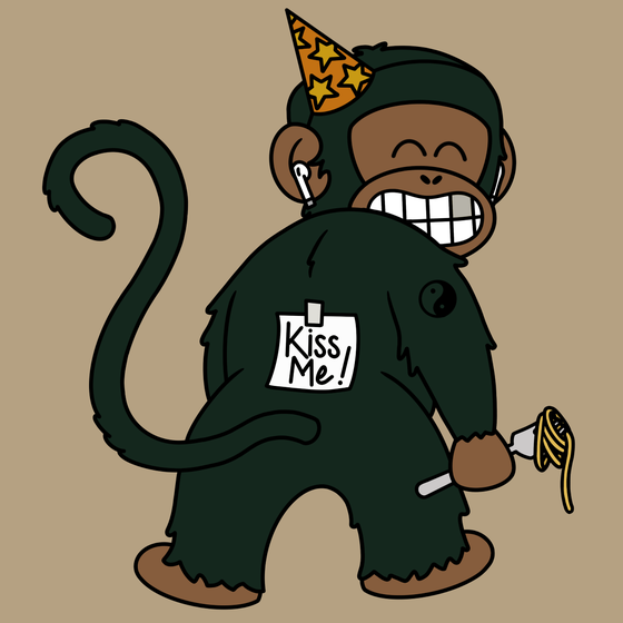 Kiss Me Monkey #840