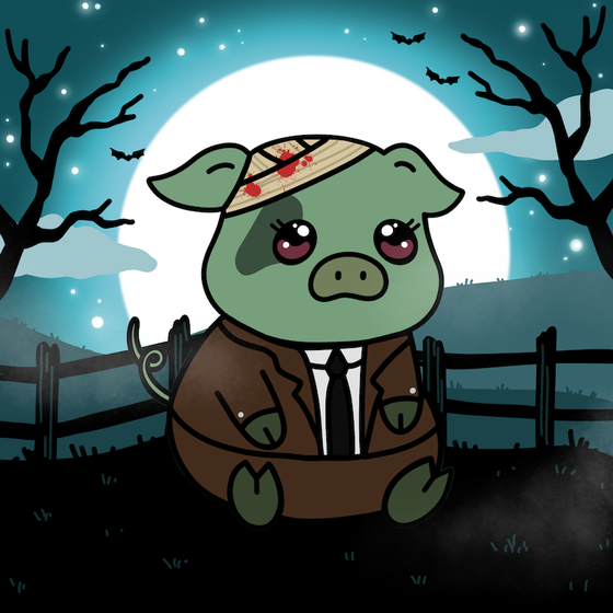 Zombie Piggie Palz #182 - Joseph Piggenheim