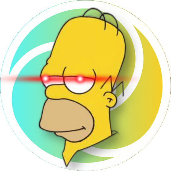 Homer Laser Eyes