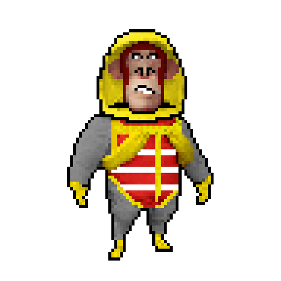 Pixel Radioactive Ape #267