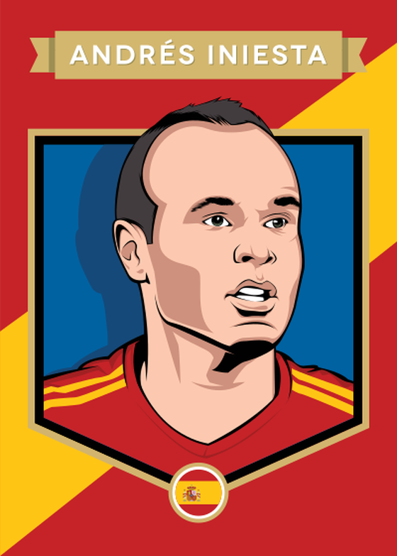 Andrés Iniesta (Originals #96/144)