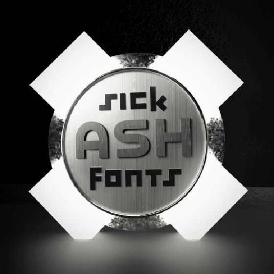 Sick Ash Fonts Genesis #32