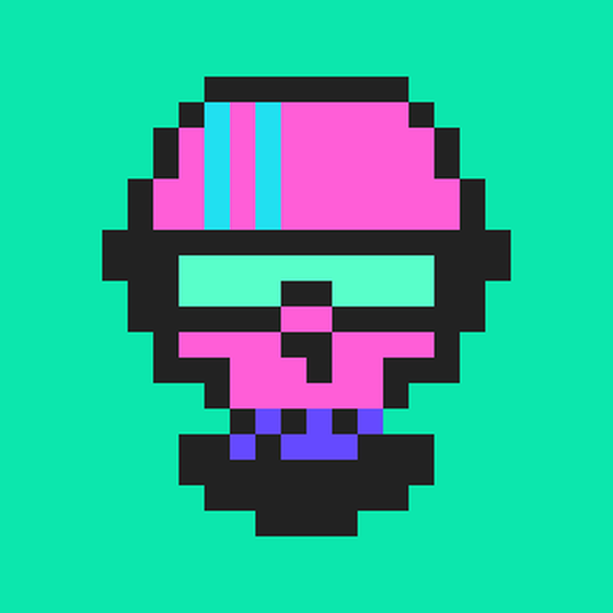 Cyber CryptoSkull #97