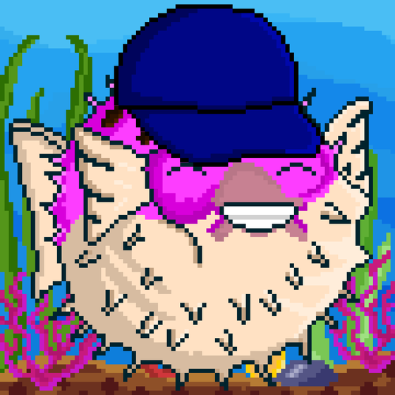 Puffer Pixel Fish #196