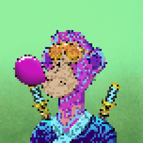 Trippin' Pixel Ape #2655