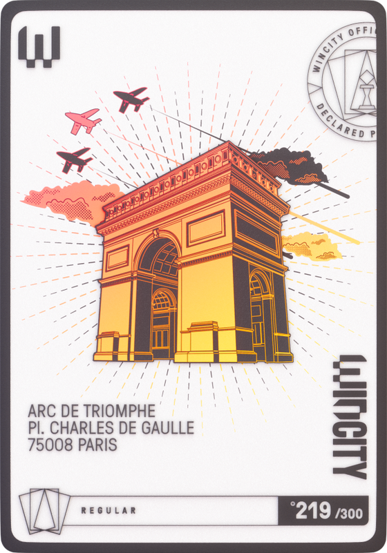 Arc de Triomphe REGULAR #219