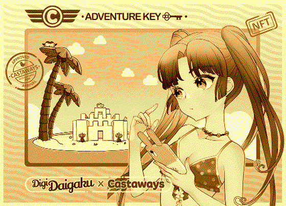 DigiDaigkau Genseis Adventure Key Castaways [LIMITED EDITION] - Roxy