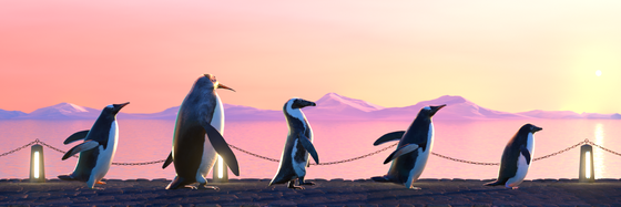 Five Penguins #2392