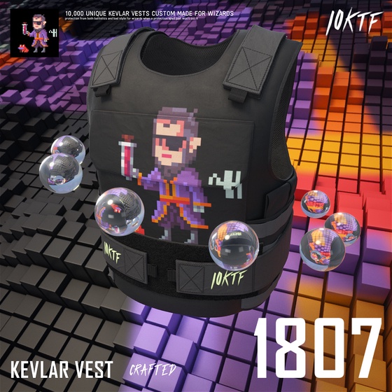 Wizard Kevlar Vest #1807