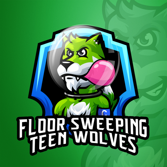 Floor Sweeping Teen Wolves