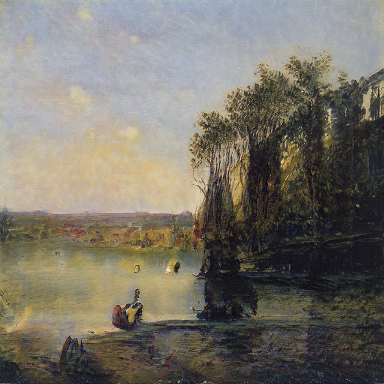 Lincoln Field: The View of The River, New Haven