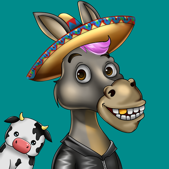 Sombrero Donkey #1630