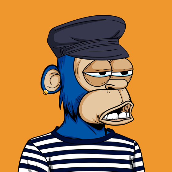 Simp Ape Yacht Club #5680