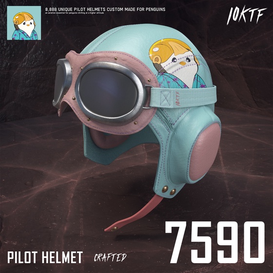 Pudgy Pilot Helmet #7590