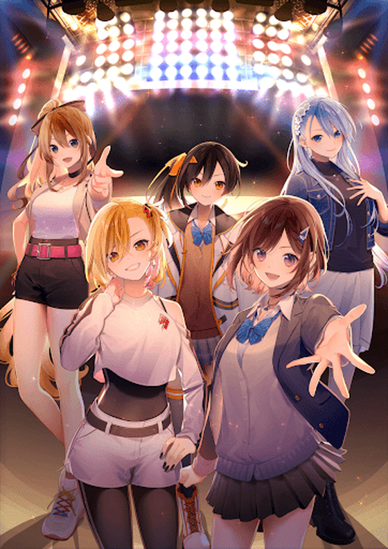 RIOT MUSIC 1st LIVE “Re:Volt” Key Visual NFT #100000202