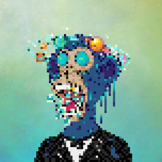 Trippin' Pixel Ape #1197