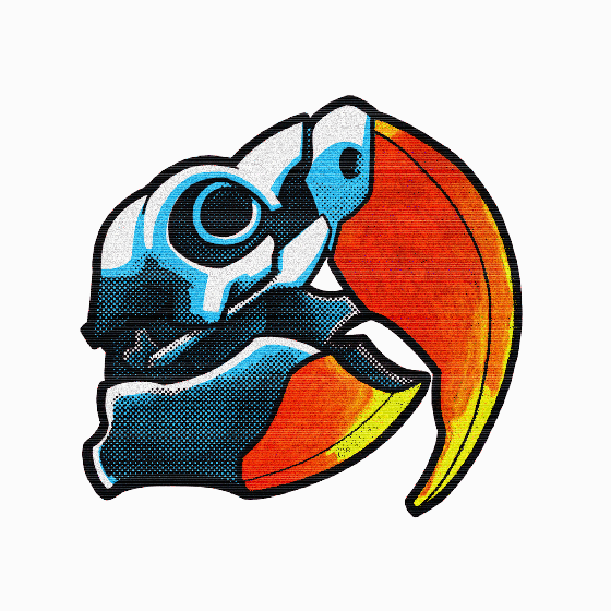 glitchSkull02_macaw