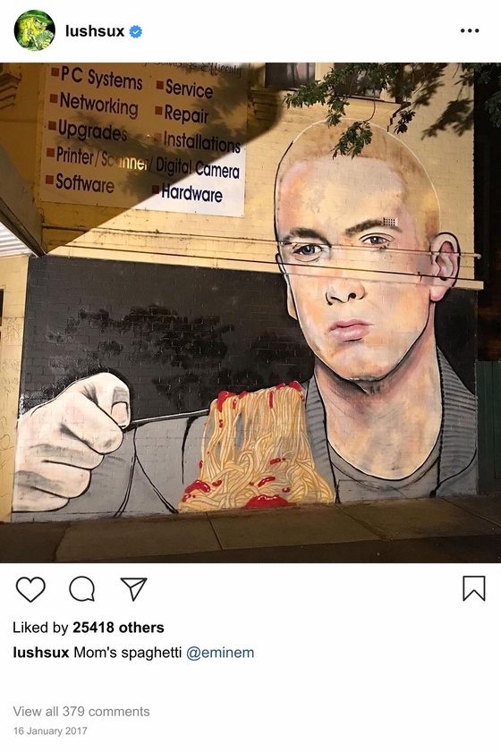 Lushsux #2575 - Mural Eminem