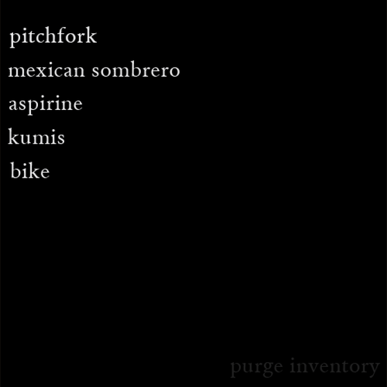 Purge Inventory #3047