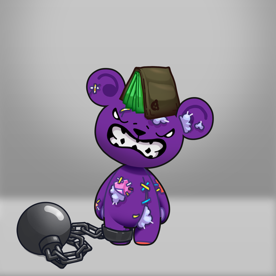 Evil Teddy Bear #6296