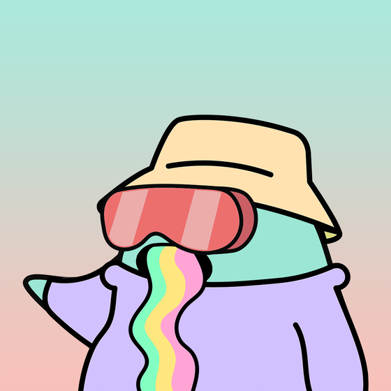 PASTEL PENGUIN #879