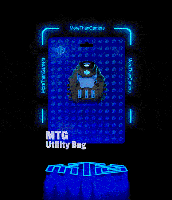 Blue Utility Backpack #4018