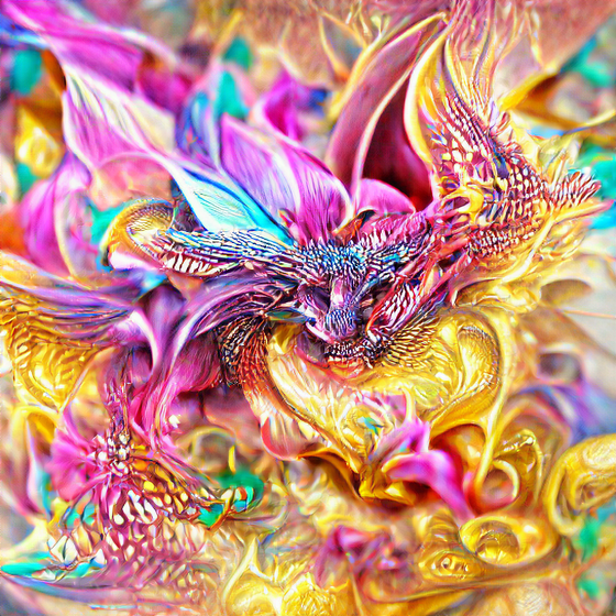 AI MYTHICAL DRAGON #1125