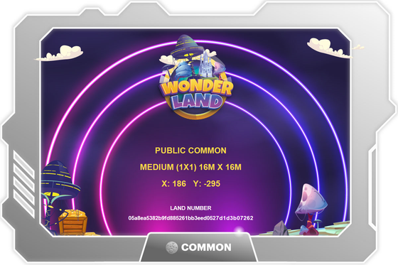WonderLand Metaverse Plot #05a8ea5382b9fd885261bb3eed0527d1d3b07262