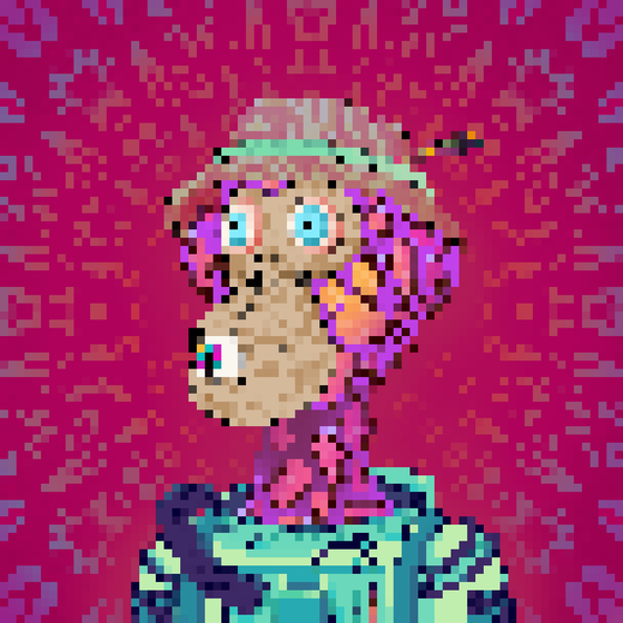 Trippin' Pixel Ape #1572