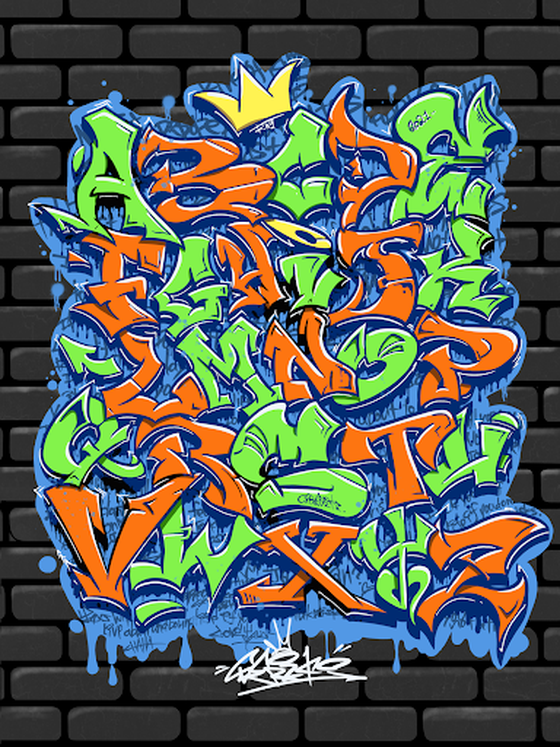 SRKGraffiti #007 ''AtoZ''