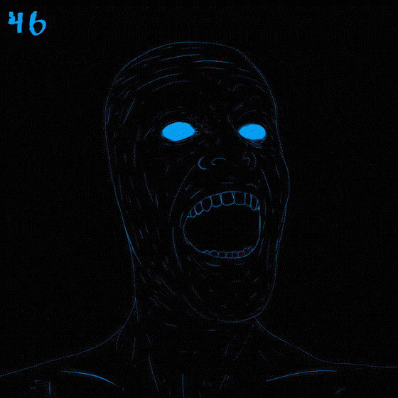 Screaming Man 46