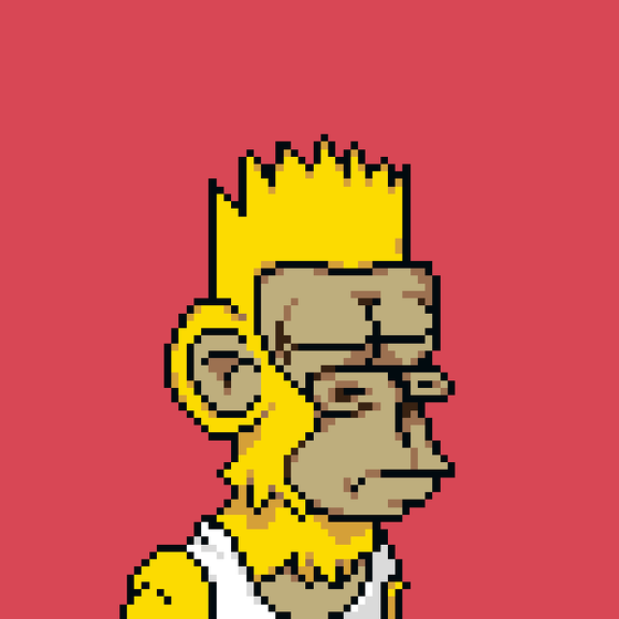 Pixel Simp Ape YC #7937