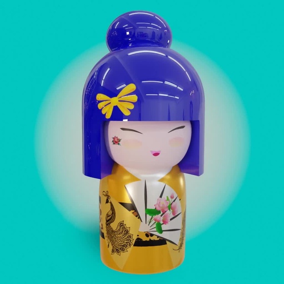 Kokeshi Momoe #616